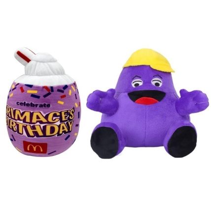 Grimace Plushies: Smiles and Memories from McDonaldland